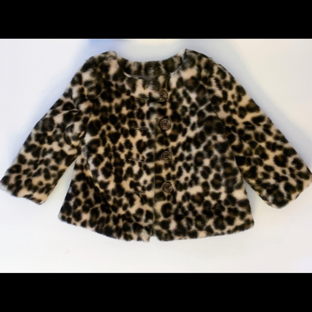 Leopard Faux Fur Coat